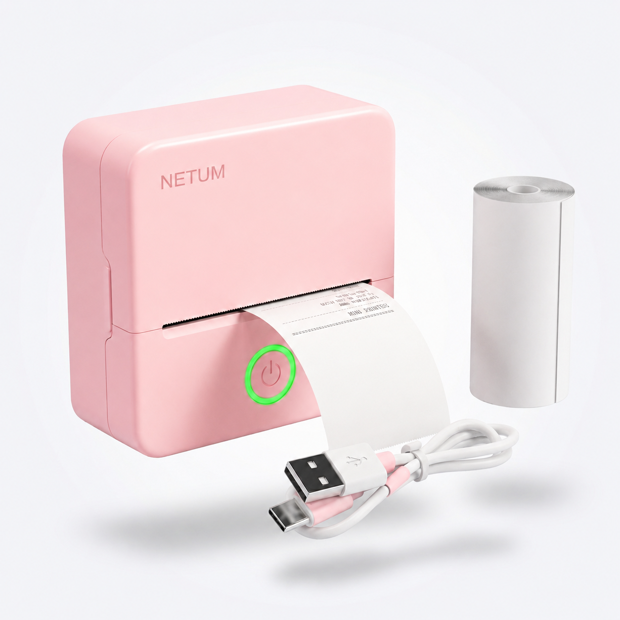 NETUM mini-imprimante d'autocollants- technologie thermique