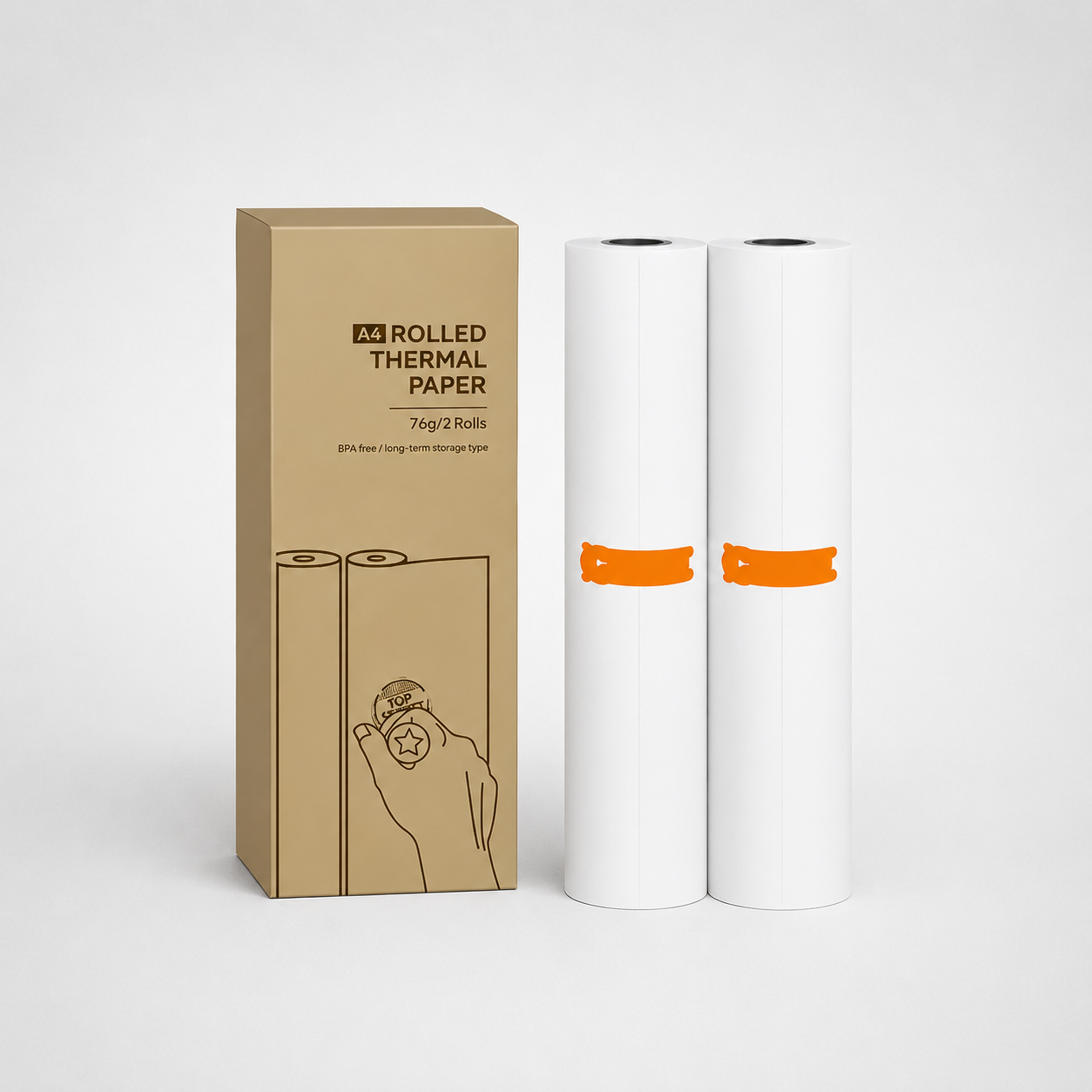Netum A4 Papier - 2 rouleaux