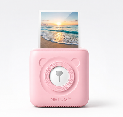 NETUM imprimante portable + 1 pochette offerte - compacte
