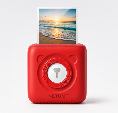 NETUM imprimante portable + 1 pochette offerte - compacte