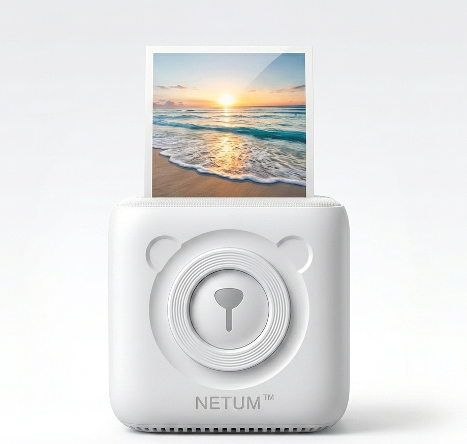 NETUM imprimante portable + 1 pochette offerte - compacte