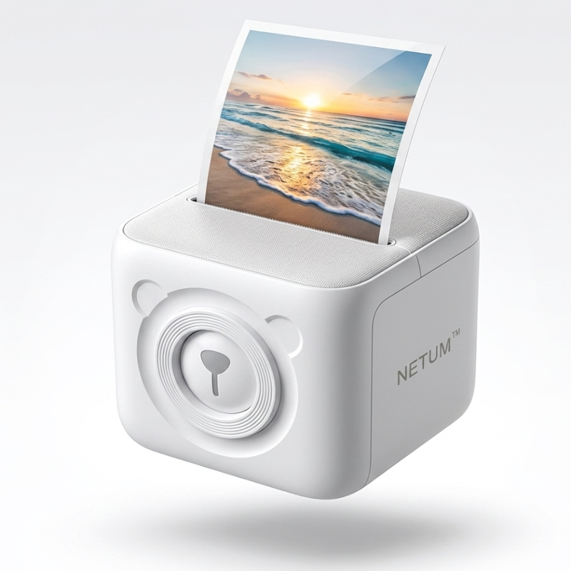 NETUM imprimante portable + 1 pochette offerte - compacte