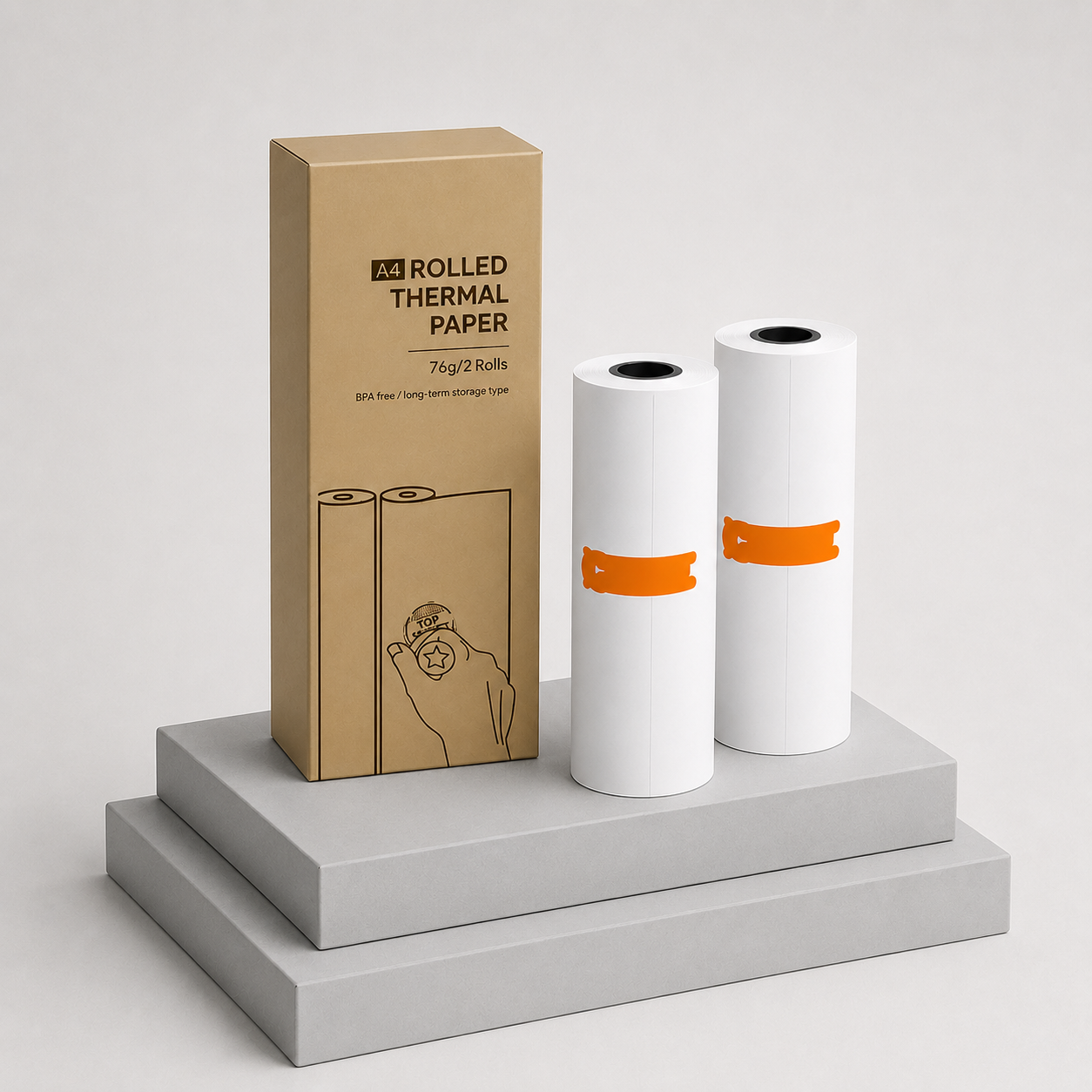 Netum A4 Papier - 2 rouleaux