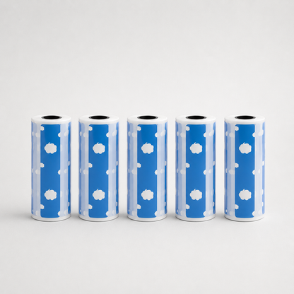 Netum papier imprimante autocollant étiquette - 5 rouleaux